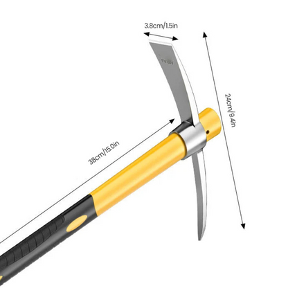 Agriculture Pick Mattock with Comfortable Fibreglass Handle