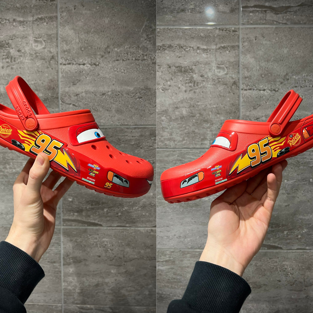 Unisex Disney Lightning McQueen Crocs