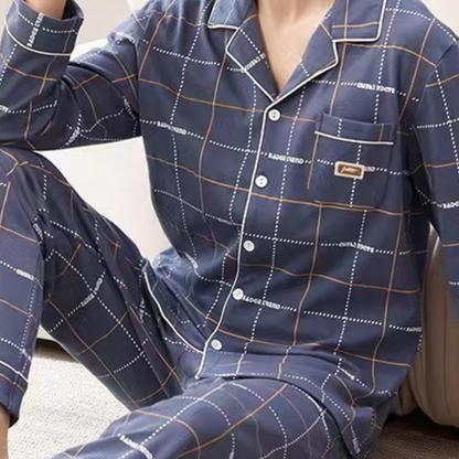 Men's Pajama Set | Long Sleeve Comfortable Set For Men