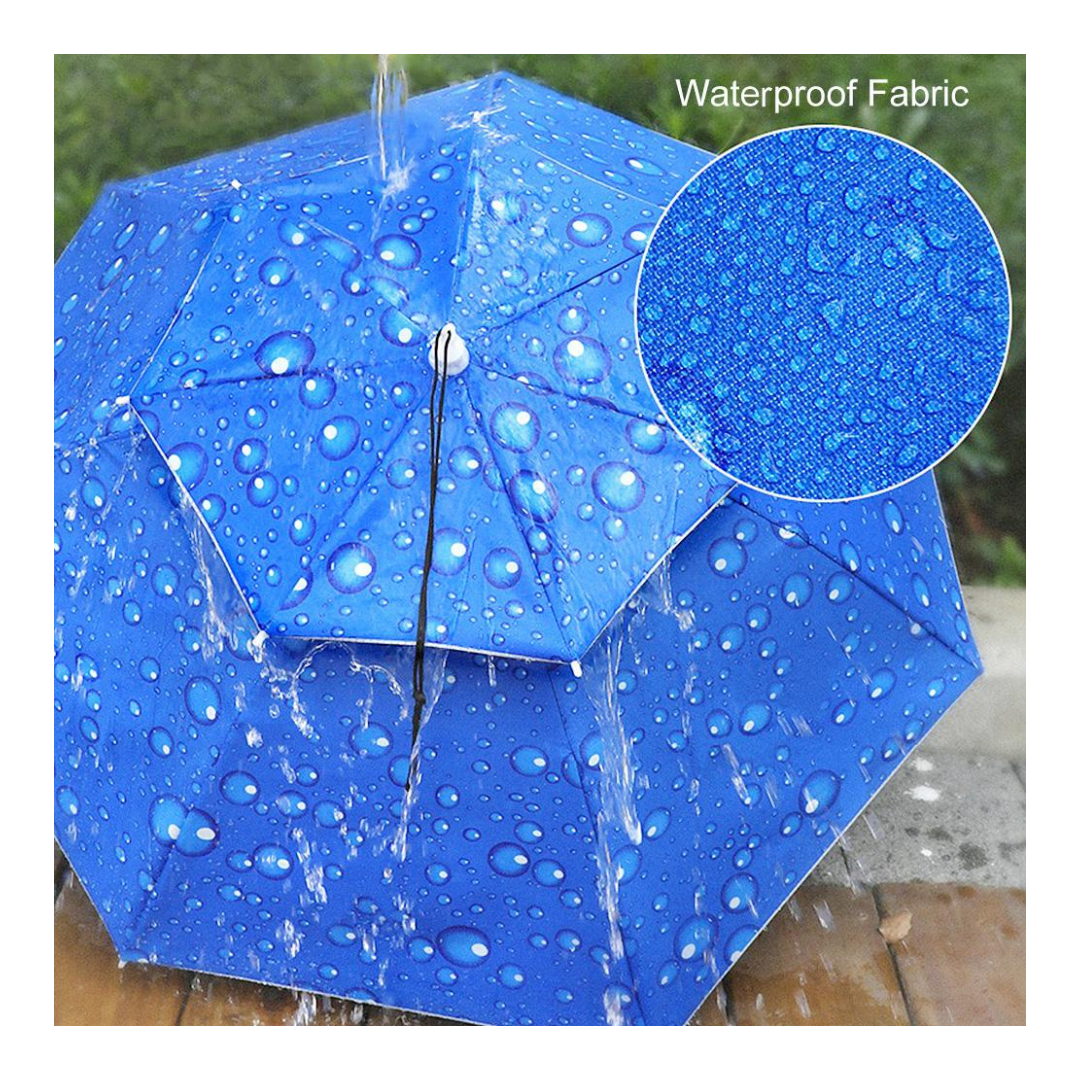 Double Layer Umbrella Hat - Protection from Sun and Rain