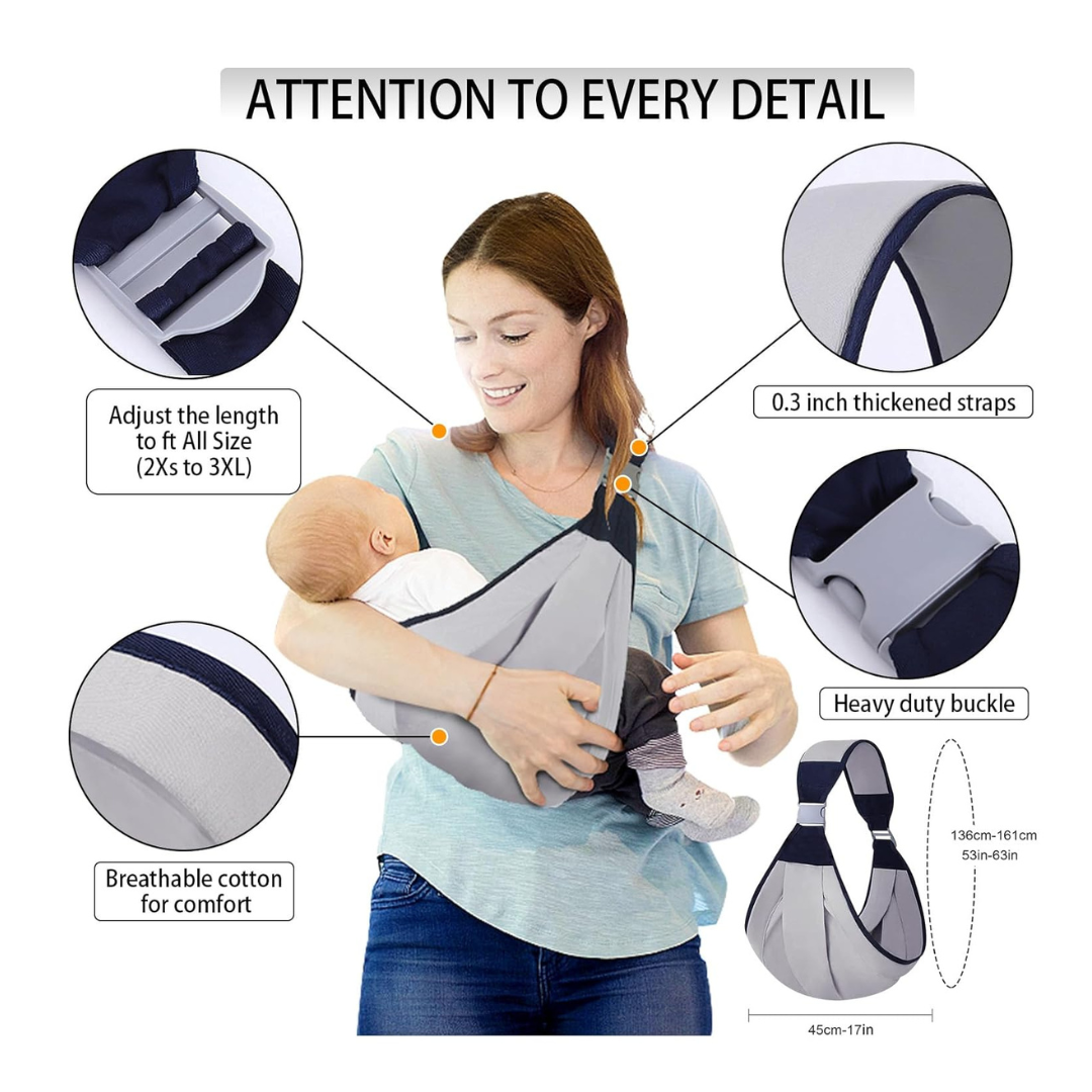 Adjustable Side Carrier for Babies and Toddlers