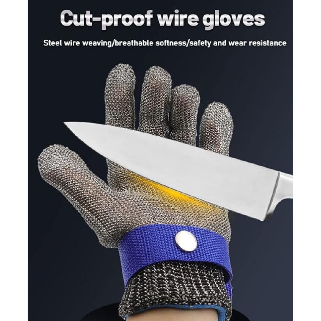 Anti Cut Stainless Steel Gloves