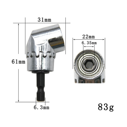 105 Degree Right Angle Drilling Corner Drill Extension