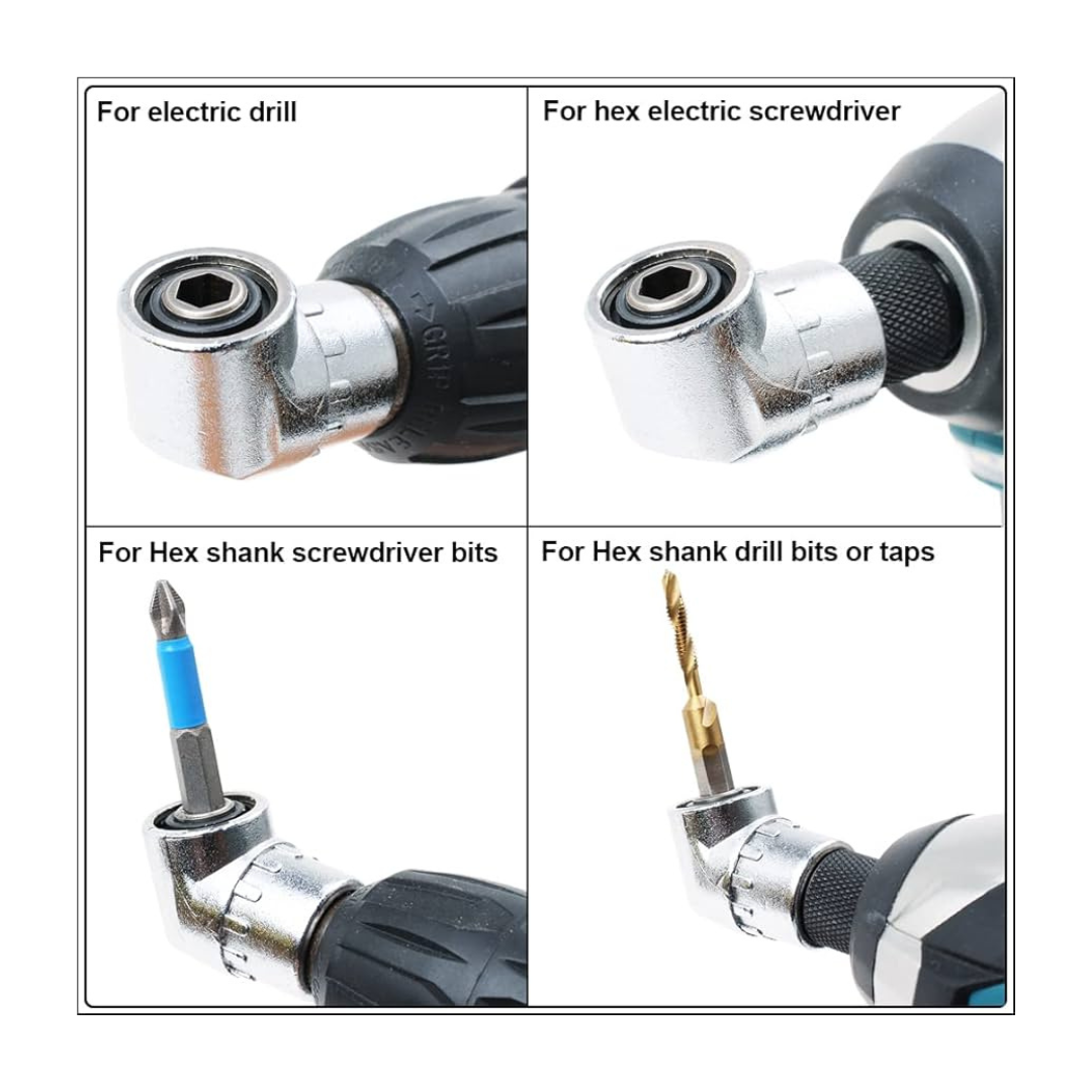 105 Degree Right Angle Drilling Corner Drill Extension