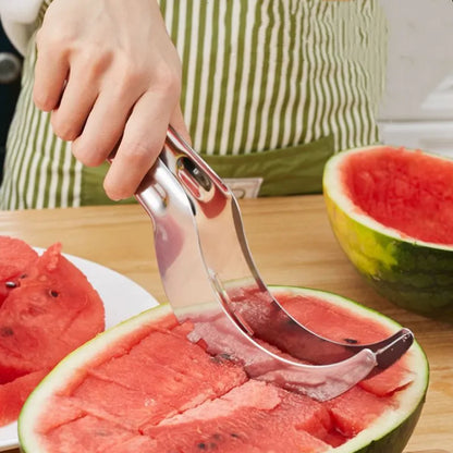 Stainless Steel Watermelon Slicer | Fruit Cutter Tool