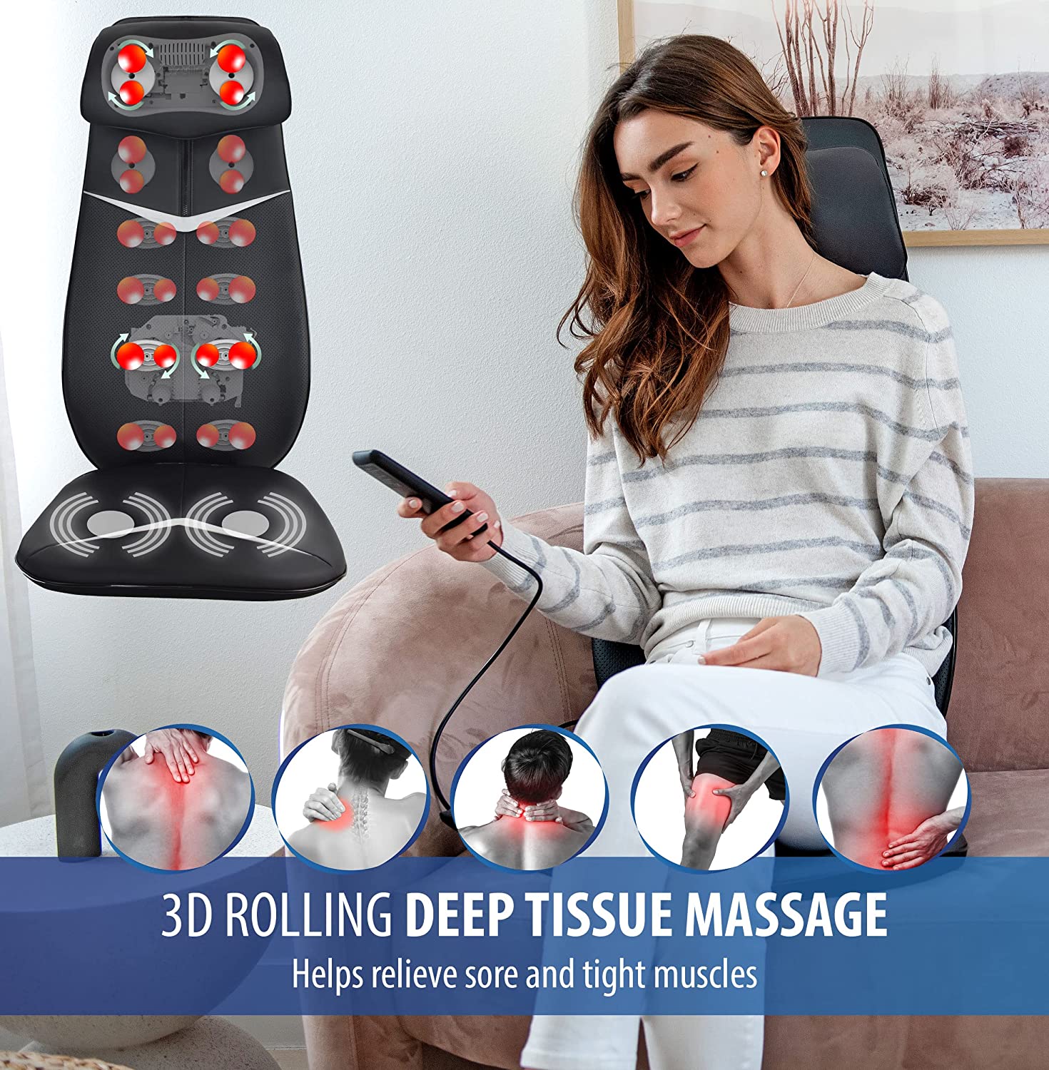 Zyllion store shiatsu massager