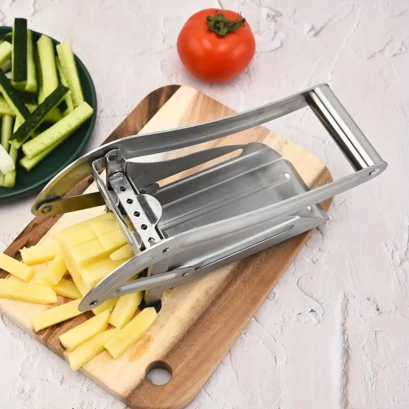 Stainless Steel Potato Slicer | Manual Vegetable Cutter