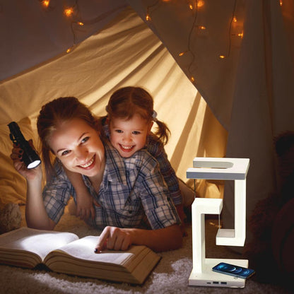 Anti-Gravity Table Lamp, Wireless Charging of Mobile Phone and other stuff