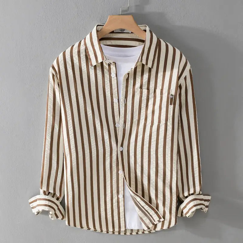 Striped Cotton Shirt For Men | Cotton Casual Shirt