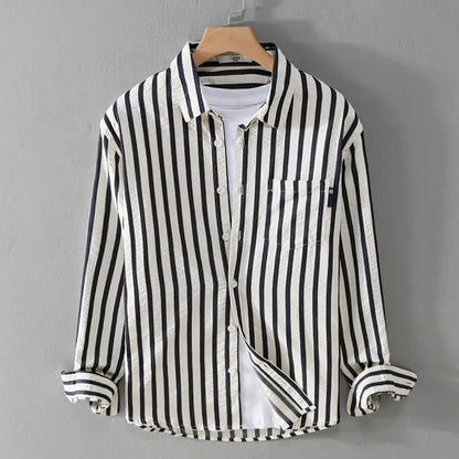 Striped Cotton Shirt For Men | Cotton Casual Shirt