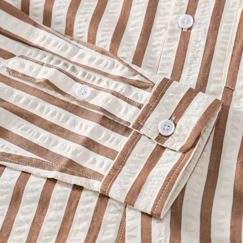 Striped Cotton Shirt For Men | Cotton Casual Shirt