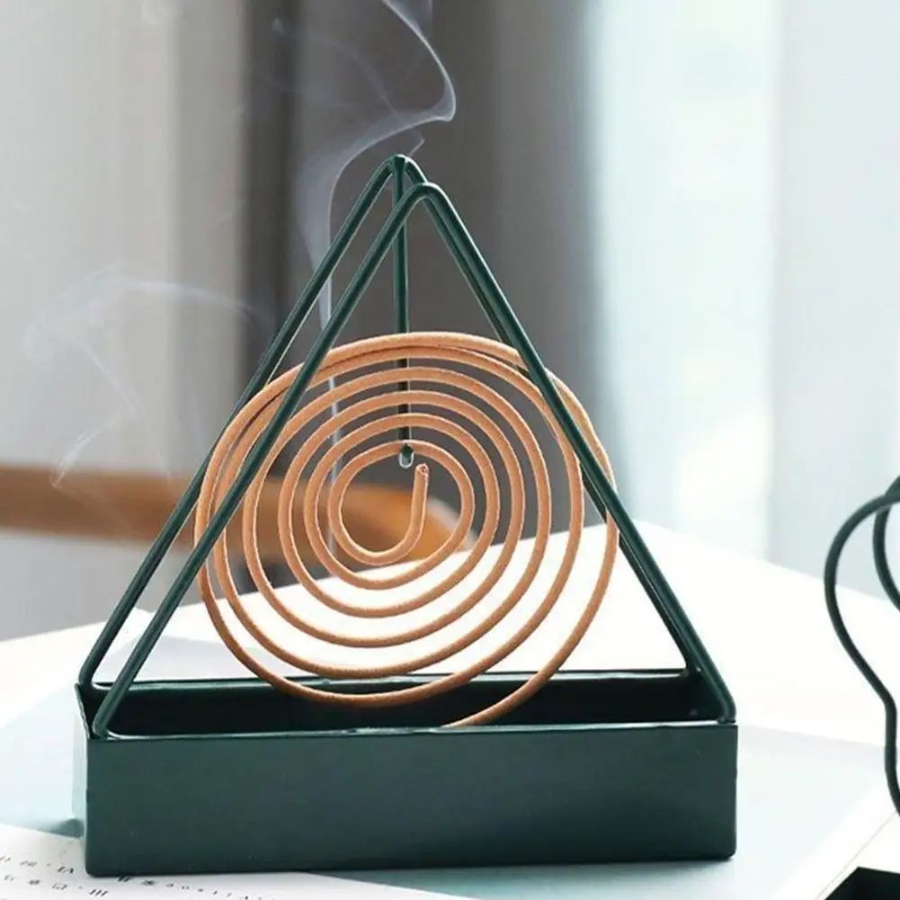 TRIANGULAR SHAPE IRON MOSQUITO INCENSE HOLDER | COIL HOLDER