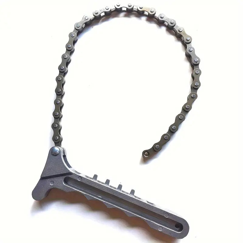 Universal Chain Wrench | Heavy-Duty Chain Wrench Oil Filter Tool