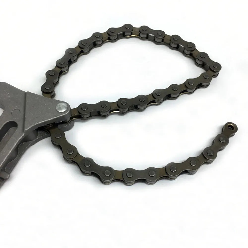 Universal Chain Wrench | Heavy-Duty Chain Wrench Oil Filter Tool