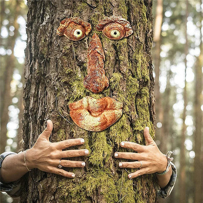 Funny Old Man Tree Face: A Timeless Garden Companion