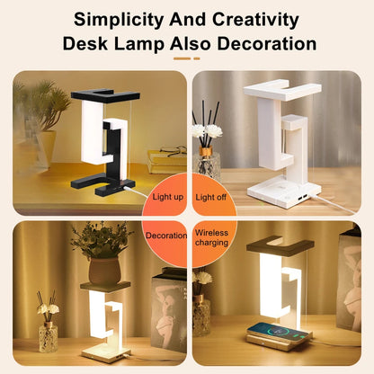 Anti-Gravity Table Lamp, Wireless Charging of Mobile Phone and other stuff