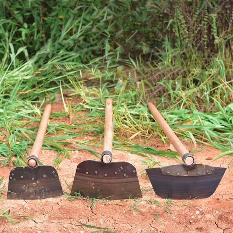 Steel Grass Hoe & Weeding Shovel