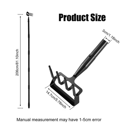 2-in-1 Stirrup Hoe and Cultivator | Stainless Steel Weeding Hoe