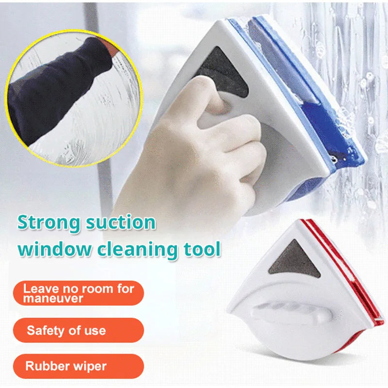 Magnetic Double-Sided Window Cleaner | Magnetic Window Cleaning Set for High Rise Window Cleaning Set - hookupcart