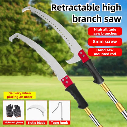 Retractable High Branch Saw | Multifunctional Portable Hand Saw