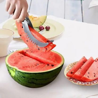 Stainless Steel Watermelon Slicer | Fruit Cutter Tool