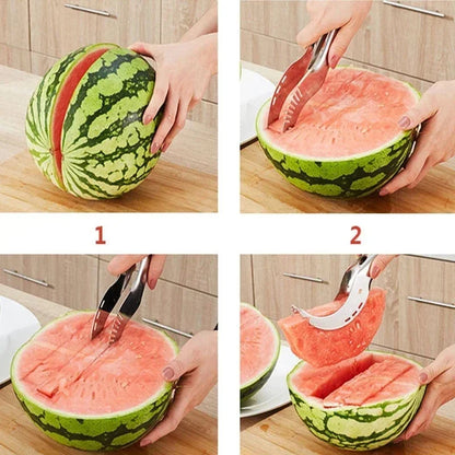 Stainless Steel Watermelon Slicer | Fruit Cutter Tool