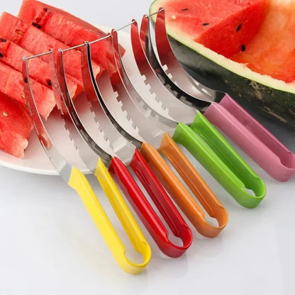 Stainless Steel Watermelon Slicer | Fruit Cutter Tool