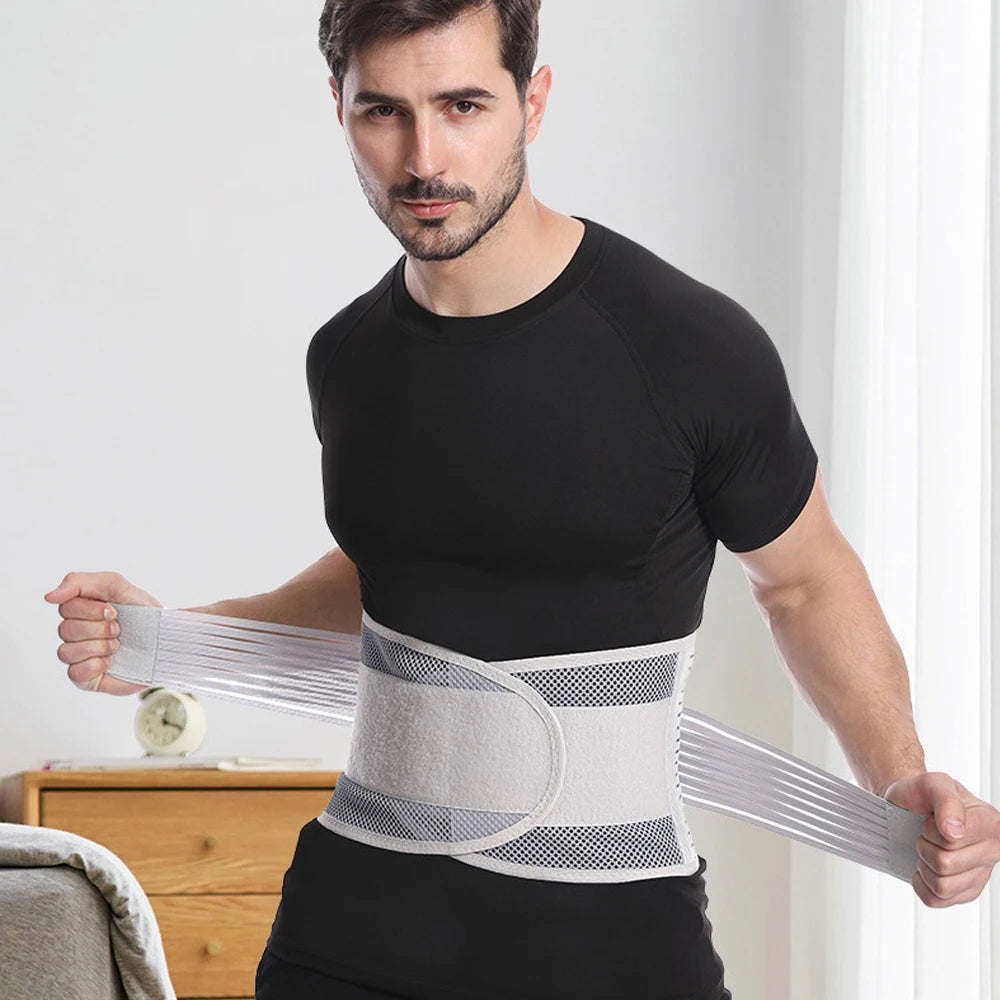 Breathable Waist Lumbar Lower Back Support Belt