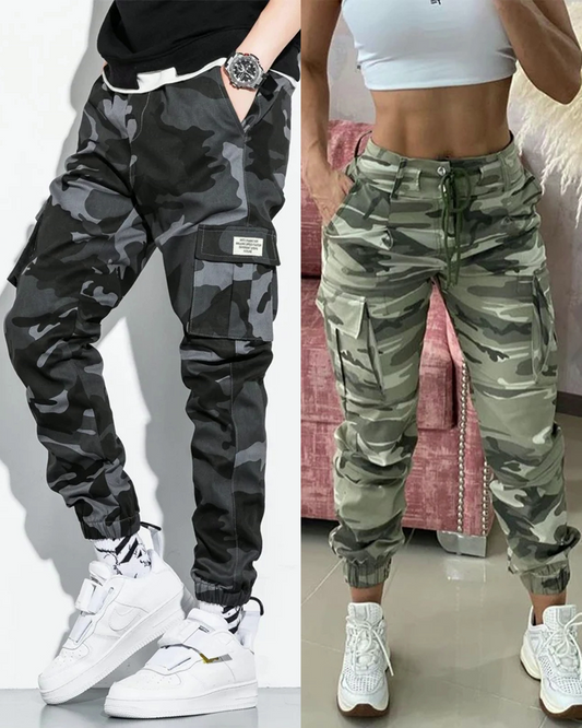 Unisex Camouflage Cargo Joggers - for Men and Women