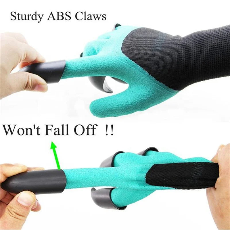 Garden Gloves with Claws | Gloves For Planting, Gardening, Farming| Waterproof Gloves