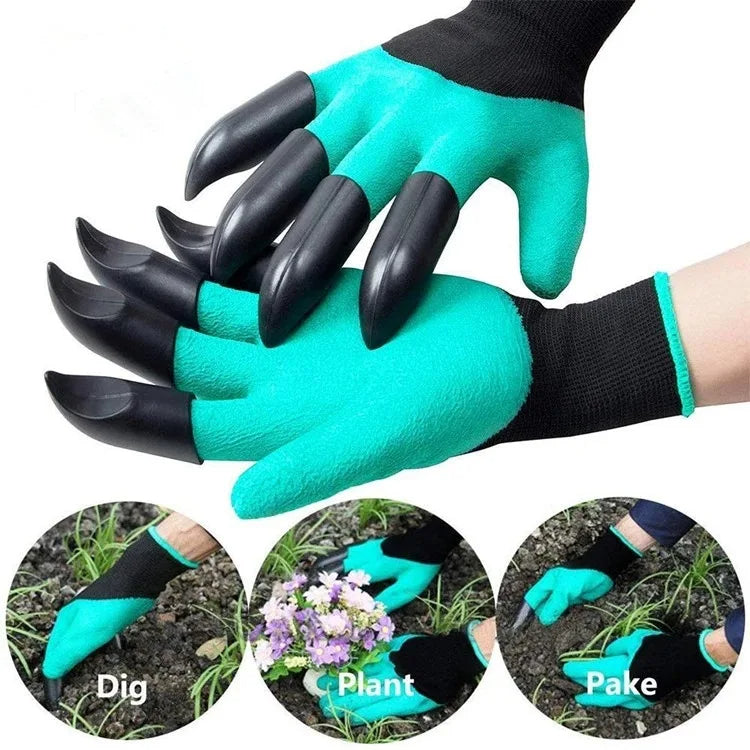 Garden Gloves with Claws | Gloves For Planting, Gardening, Farming| Waterproof Gloves