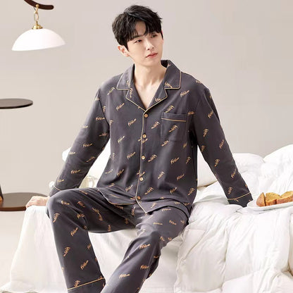 Men's Pajama Set | Long Sleeve Comfortable Set For Men