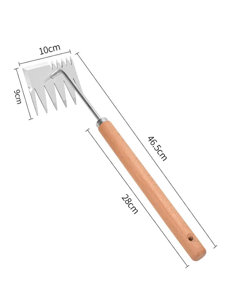 Garden Manganese Steel Weeders: Effortlessly Tackle Grass Rooting and Loosen Soil