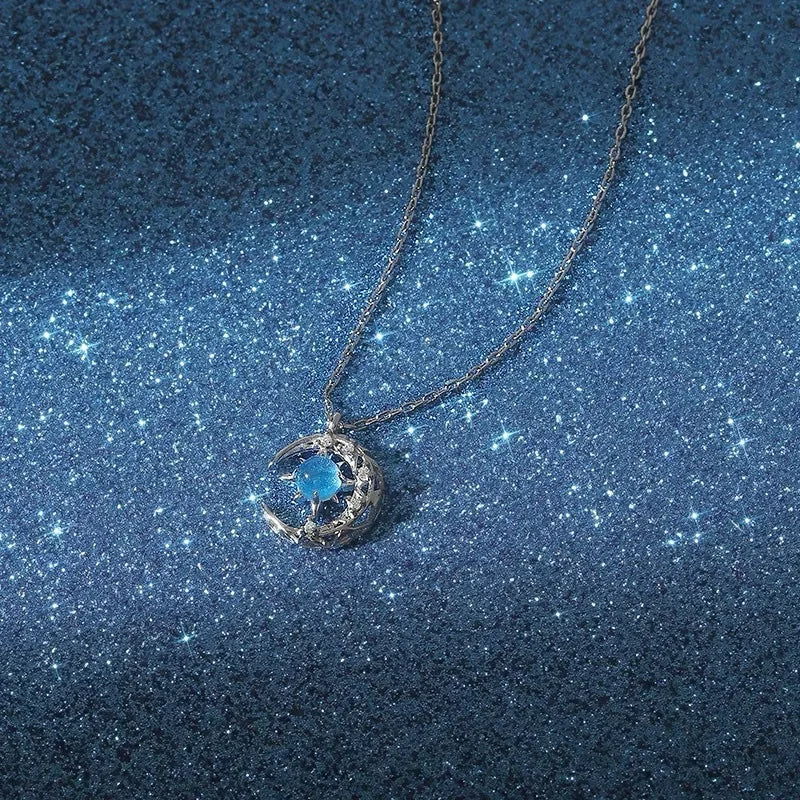 Star and Moon Pendant: Shine Bright Necklace