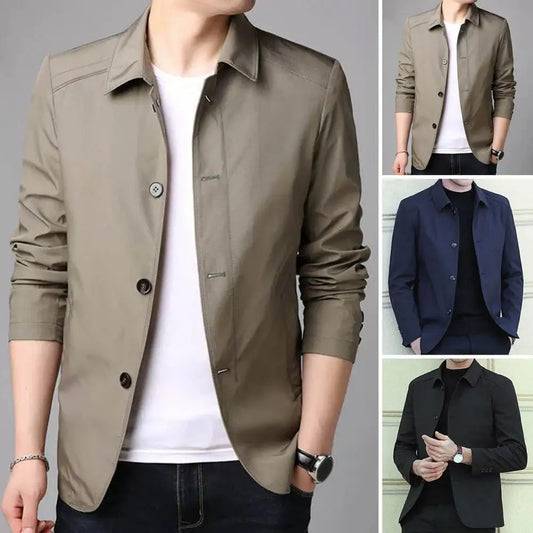 Stylish Men's Outerwear | Warm Men's Jacket - hookupcart