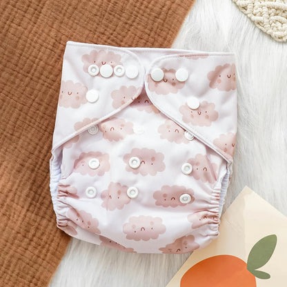 Baby Adjustable Reusable Cloth Diapers | Set of 3 Washable Diapers