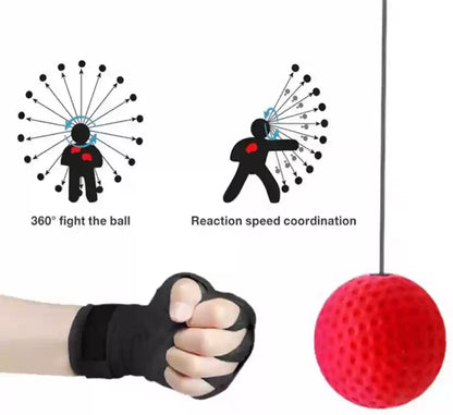 Boxing Reflex Ball | Boxing Training Ball with Headband