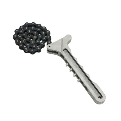 Universal Chain Wrench | Heavy-Duty Chain Wrench Oil Filter Tool