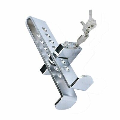 Anti-Theft Car Clutch Pedal Lock | Stainless Steel Security Lock System for All Cars