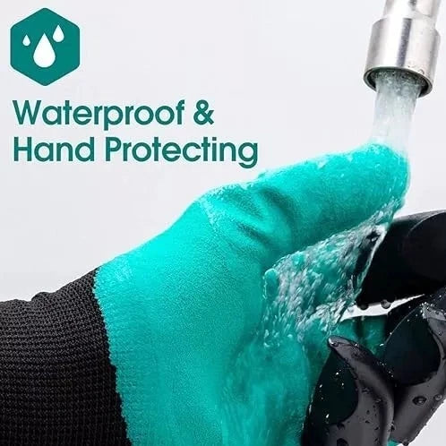 Garden Gloves with Claws | Gloves For Planting, Gardening, Farming| Waterproof Gloves