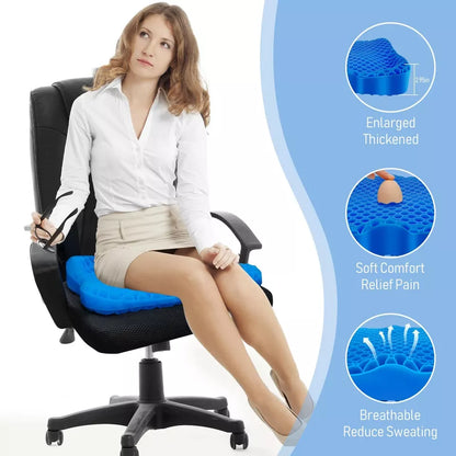 Honeycomb Gel Seat Cushion | Breathable Honeycomb Design