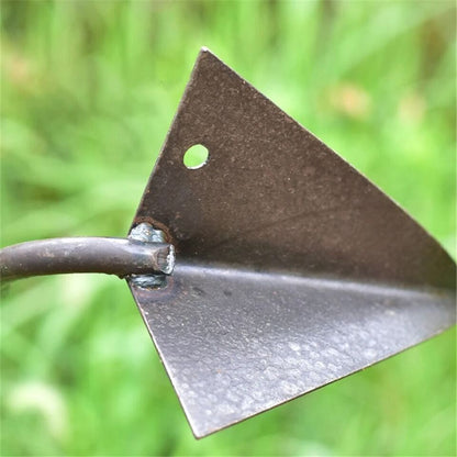 Triangle Gardening Hoe with Sharp Blade | Manganese steel Hoe