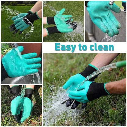 Garden Gloves with Claws | Gloves For Planting, Gardening, Farming| Waterproof Gloves