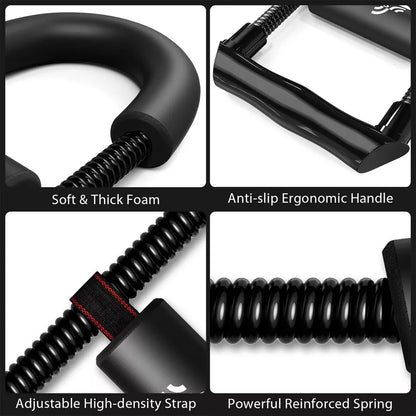 Adjustable Forearm Strengthener Wrist Exerciser | Equipment for Upper Arm Workout