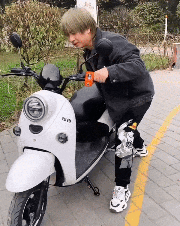 Anti-Theft Motorcycle Handlebar Lock