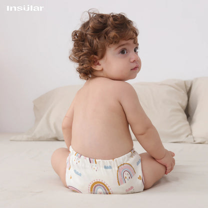 Baby Adjustable Reusable Cloth Diapers | Set of 3 Washable Diapers